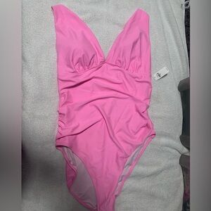 Pink One-Piece Swimsuit